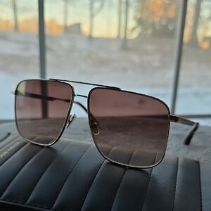 Victoria Beckham Mens Aviator Metal Frame Sunglasses